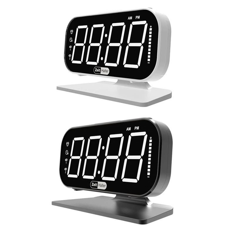 

Домашний светодиодный цифровой будильник, 2 USB-порта для зарядки