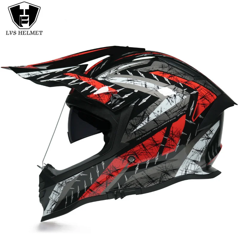 

Full Face Motorcycle Helmet Motocross Scooter Casque Hors Route Moto Casco Integral Motorsiklet Kask For Man