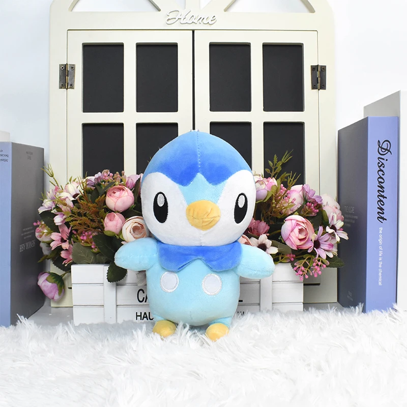 Плюшевые игрушки TAKARA TOMY Piplup милый пингвин брелок кукла Покемон мягкие