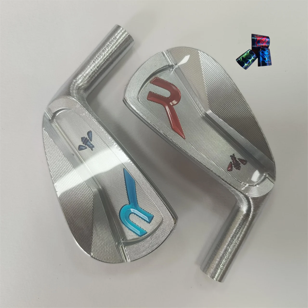 Набор для гольфа RODIO PC кованый серебристый набор с цветным логотипом 4 p семь в