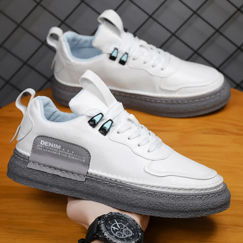 Xiaomi SALUDAS Men Casual Shoes Outdoor Fashion Luxury Leather Shoes New Breathable Comfortable Walking Jogging Sneakers Male