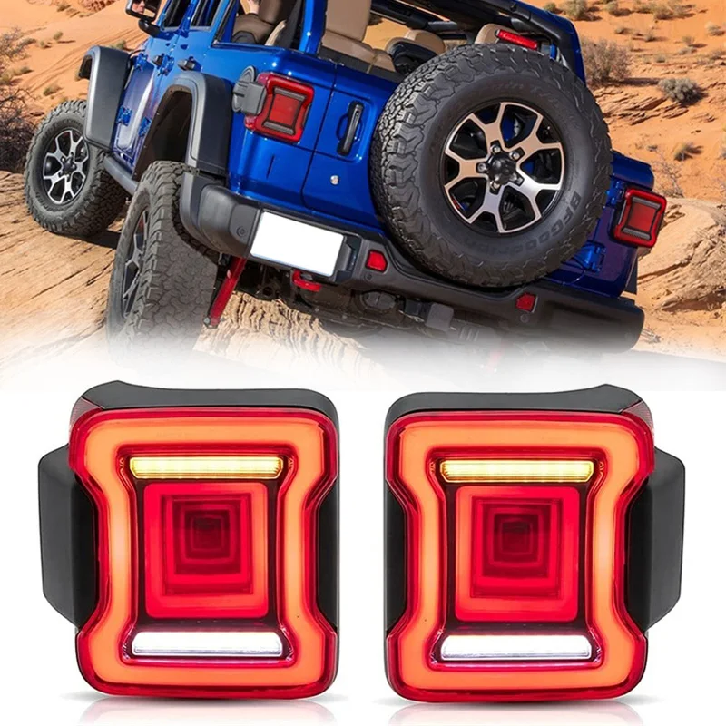

Задний фонарь в сборе для Jeep Wrangler JK JL JLU 2007-2017 2018-2020 ABS задний тормозной фонарь заднего хода