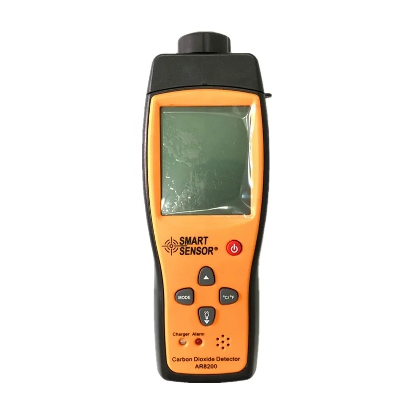 

350~9999PPM Gas Analyzer AR8200 Handheld Carbon Dioxide Meter with Portable CO2 Gas Detector Tester Gas Analyzer
