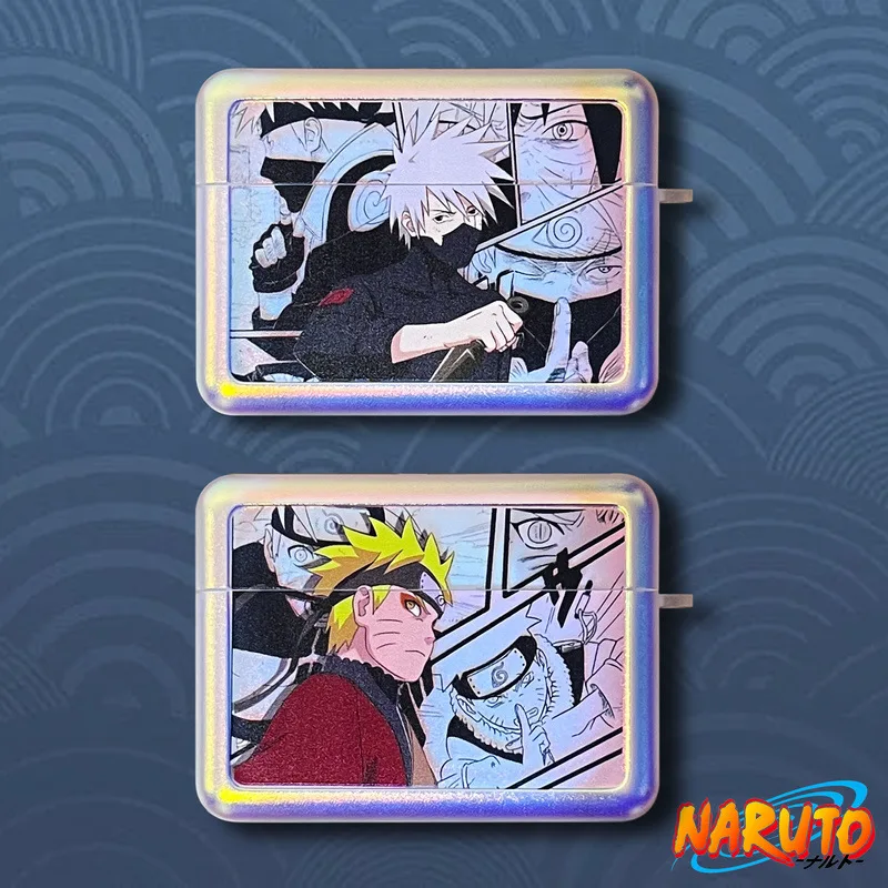 

Anime Naruto Kakashi Laser Fashion Protective Case for AirPods 3 for Airpods Pro 1 2 Wireless Bluetooth Earphone Cover