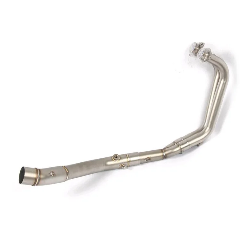 Motorcycle Full Exhaust System Escape Modified Middle Link Pipe DB Killer Muffler 51mm Slip On For Yamaha YZF R25 14-22 R3 15-22 enlarge