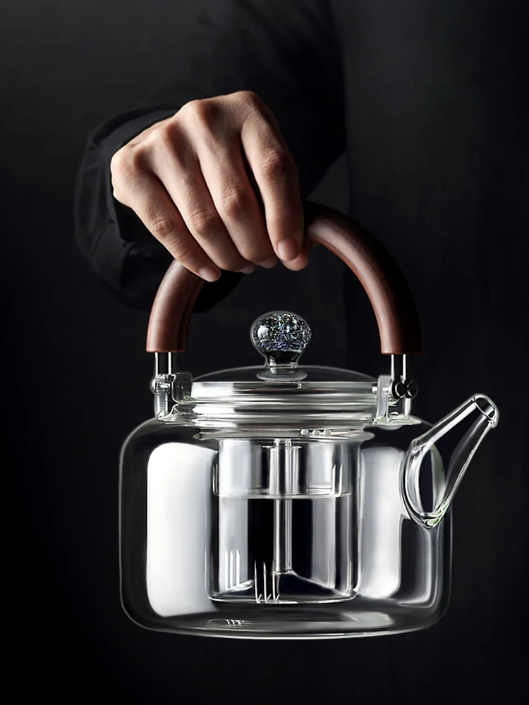 

Стеклянный чайник, устойчивый к высоким температурам, утолщенный чайник, большой объем, чайник, бытовой чайник, электрический чайник