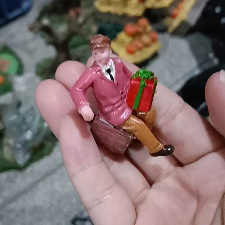 

Маленькая полимерная фигурка, психический песок, настольная игра, коробка, Мужская терапия для двора и подарок