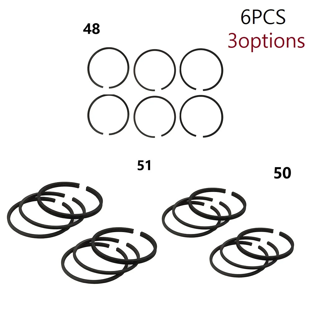 Piston Ring Kit Cylinder Oil Ring Replacement Air Pump Acces