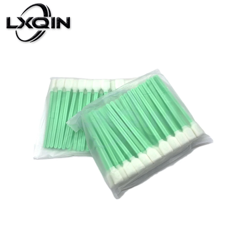 

LXQIN 100pcs/lot cleaning parts cleaning swab 13cm 18cm for dx4 dx5 dx7 dx11 head Mimaki Mutoh printer Eco solvent ink bursh