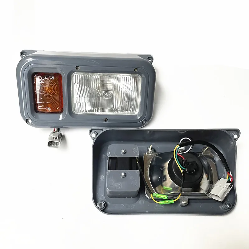 

Запчасти для экскаватора Doosan Daewoo DH210W 7 150W7, резиновое колесо для копания, рабочая фара рулевого управления, аксессуары высокого качества
