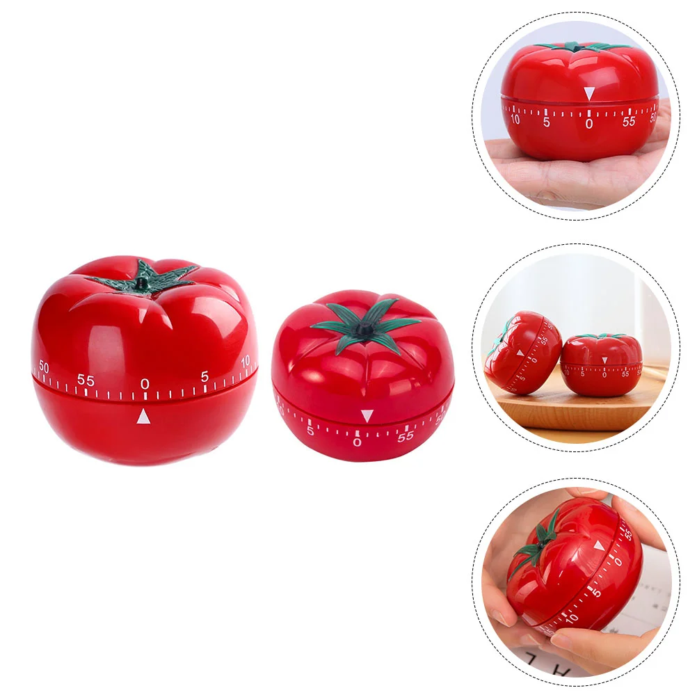 

Timer Kitchen Tomato Clock Cooking Cute Pomodoro Mechanical Visual Cube Alarm Countdown Classroom Baking Electric Fruit Reminder