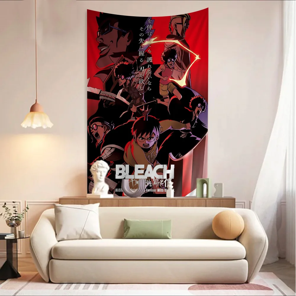 B-Bleach Тысячалетняя кровавая война Красочный гобелен Настенный богемный