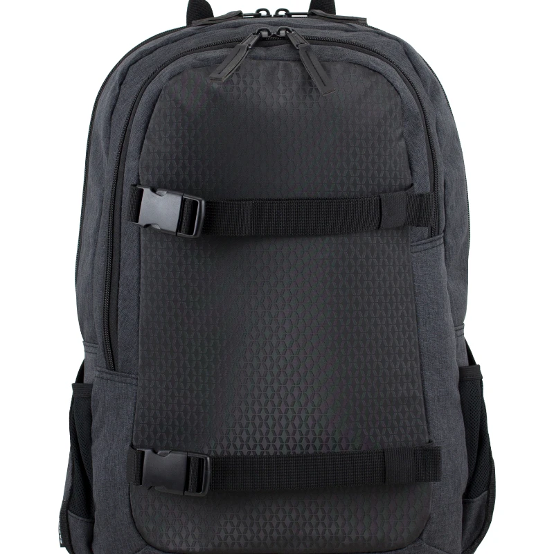 Eastsport Unisex Travel Backpack with Removable Shoulder Bag, Black