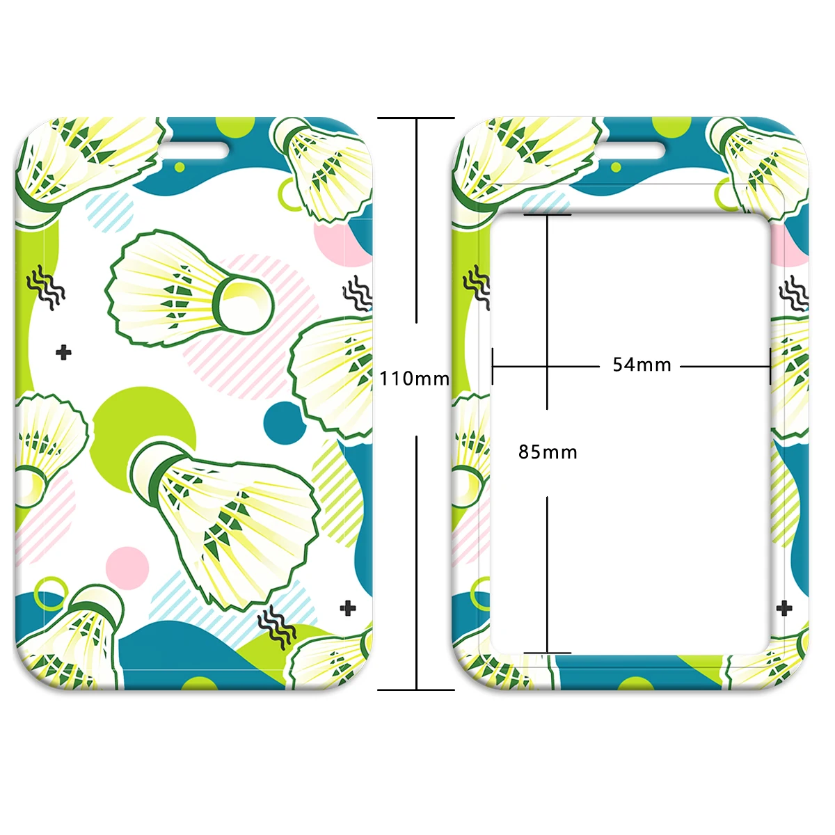 Шнурок с шариками для ключей чехол удостоверения личности держатель бейджа