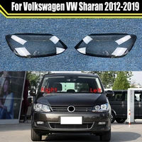 car protective headlight glass lens cover shade shell auto transparent light housing lamp for volkswagen vw sharan 2012 2019