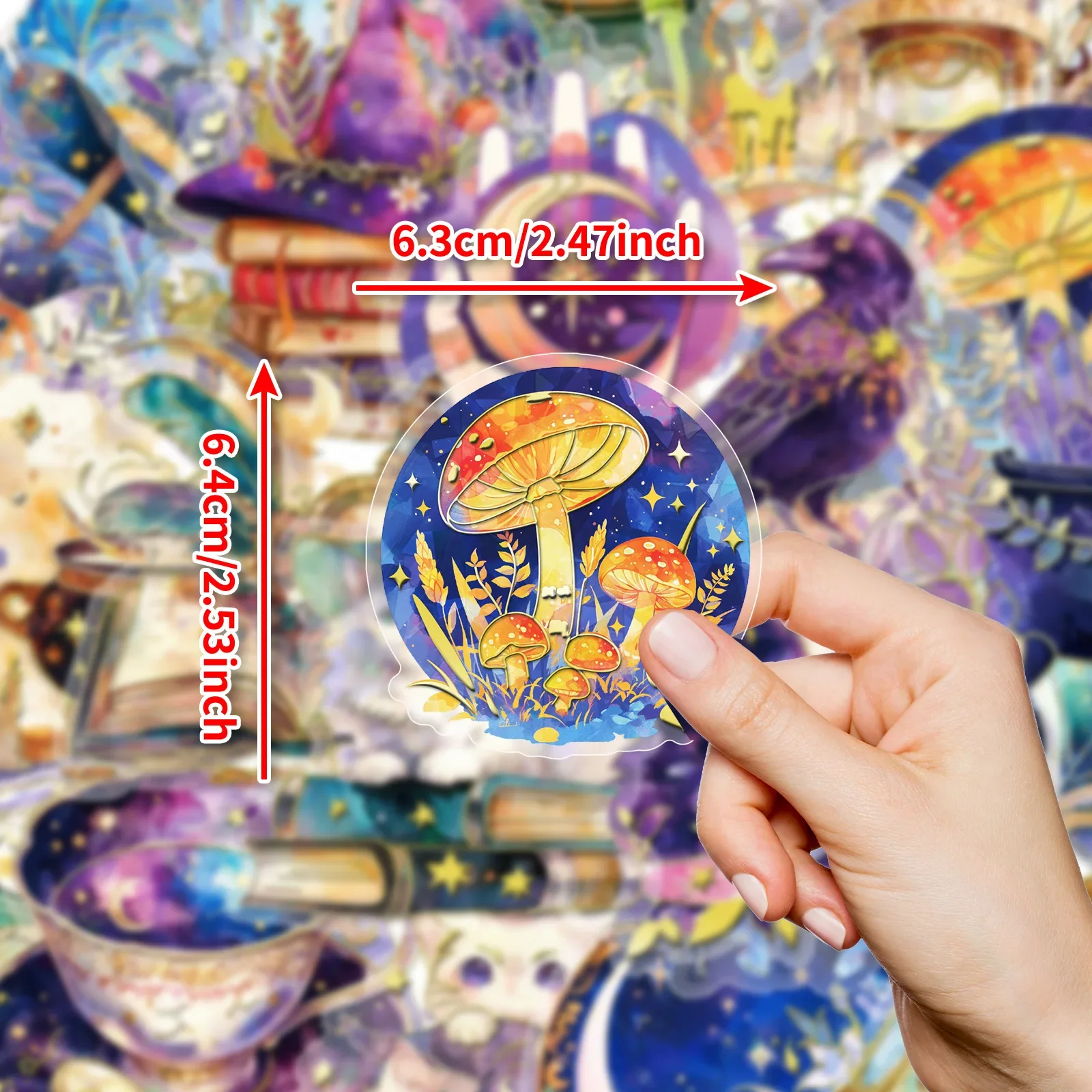 

Набор декоративных наклеек "Фиолетовая сова", 30 шт.