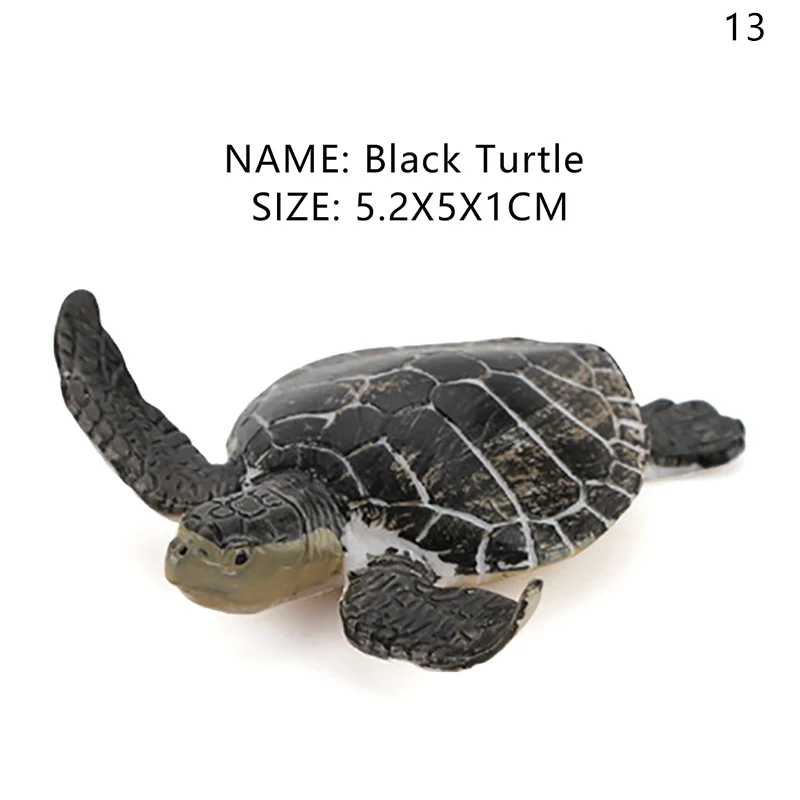 

Фигурки черепах из пластика