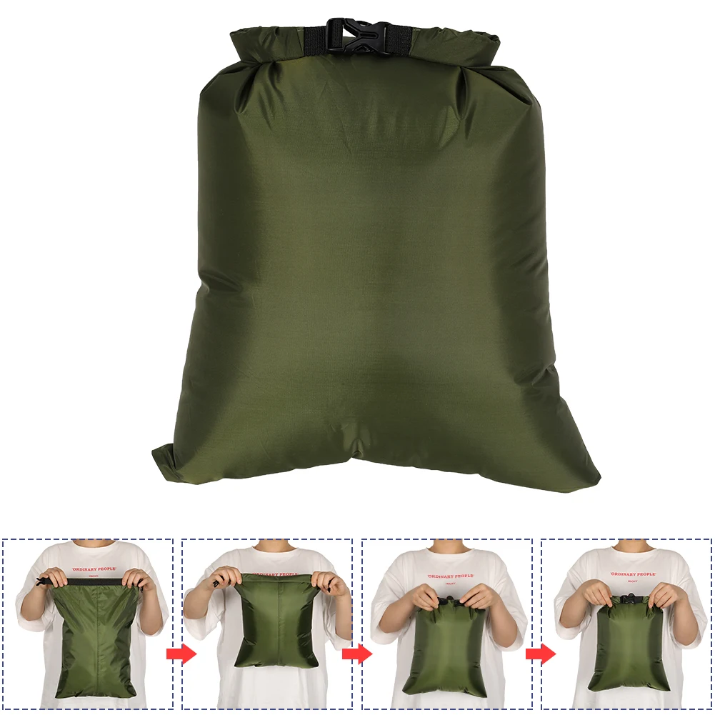 5Pcs Waterproof Dry Bag Set, Portable (1.5L+2.5L+3.5L+4.5L+6L) Ultralight Outdoor Storage  Dry Sacks for Camping Boating Kayakin