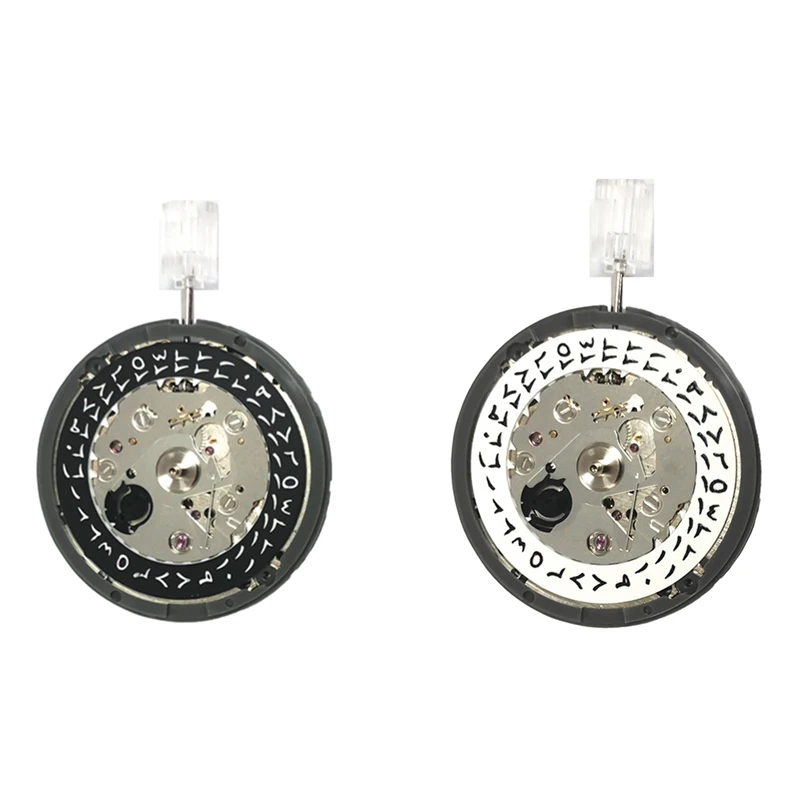 

1 Pcs Automatic Mechanical Movement Disc At 3.0 Mod Replace Mechanism Arabic NH35 NH35A 24 Jewels High Accuracy White