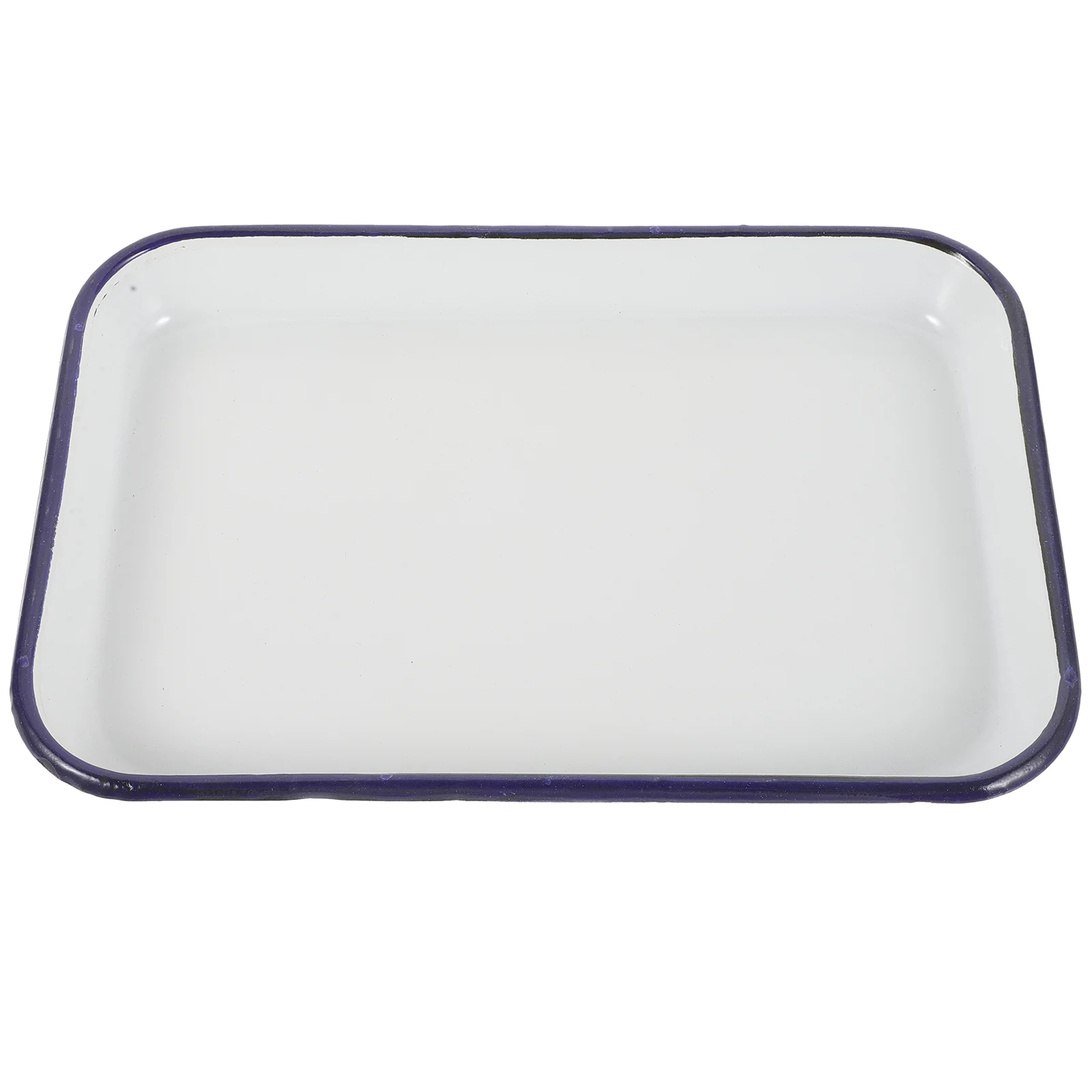 

Lasting Kitchen Baking Pan Wear-resistant Smooth Enamel Baking Pan Kitchen Roasting Tray