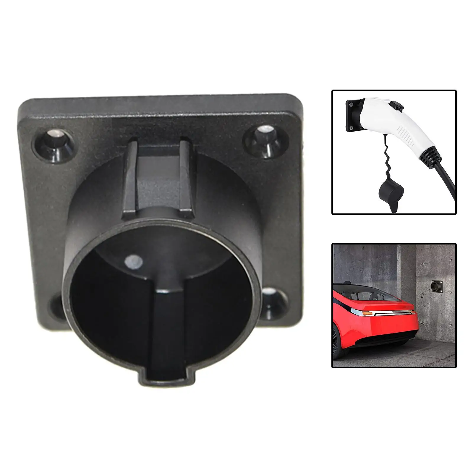 

Charger Dock Nozzle Wall Mount Holder Nozzle for SAE J1772