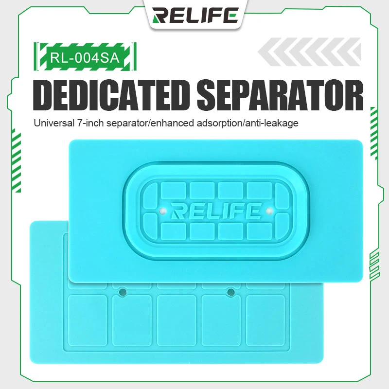 

RELIFE Rl-004SA Universal 7-inch Separator Non-slip Silicone Pad Resistant to High Temperature Strong Adsorption and Leak-proof