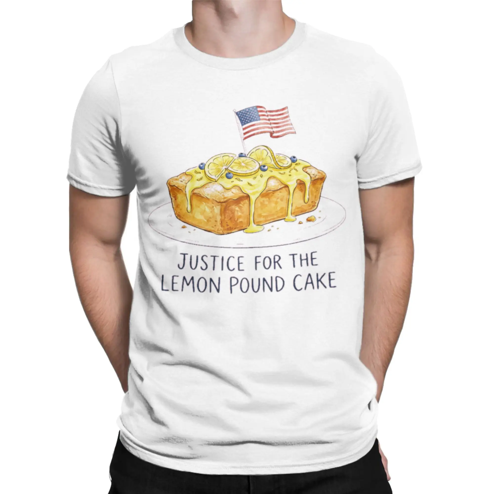 Фото Футболка Afroman Justice for Lemon Pound Cake для мужчин и женщин, идея подарка, футболки из 100% хлопка, одежда №1