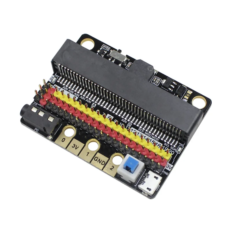 Плата расширения Micro: Bit IOBIT V1.0 V2.0 V3.0 адаптера Microbit для программирования начальной