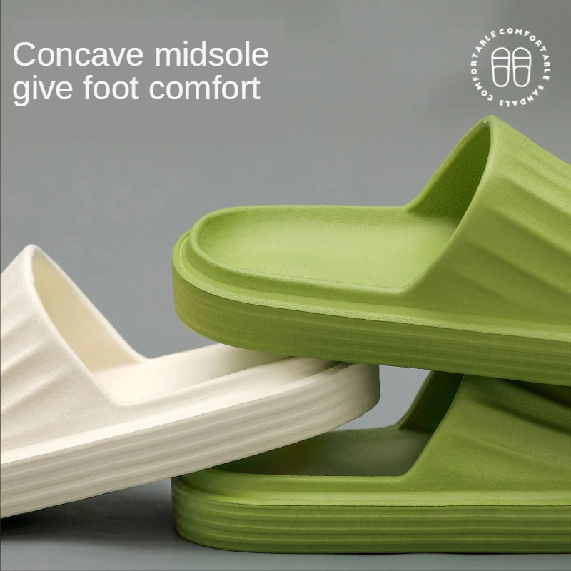 House Home Slippers Woman Platform Summer Beach Slides Indoor Outdoor Soft Sole Non Slip Sandals Men Male Ladies Shoes Female