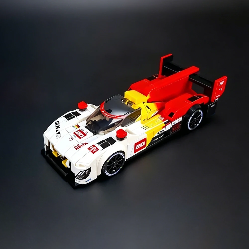 Фото Новая модель MOC Speed ​ ​ Конструктор серии Branded Racing Le Mans Hybrid: Модульная сборная модель автомобиля, игрушка для взрослых, коллекционный подарок №3