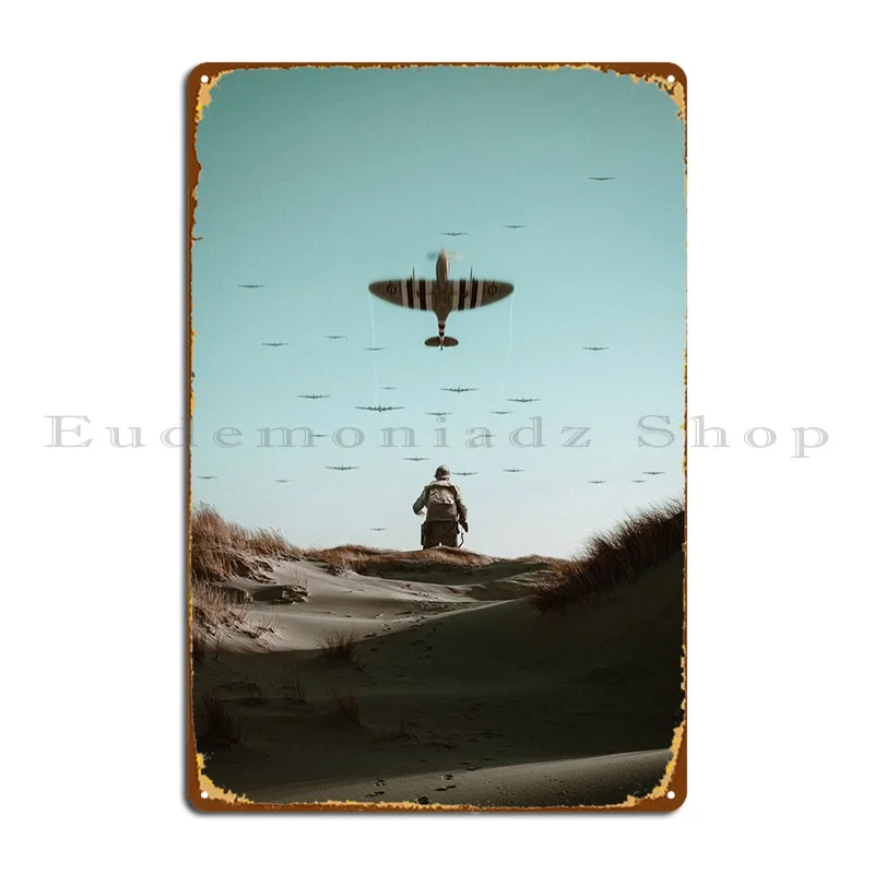 

Dday, металлический плакат на стену, настенная пещера, Настенная роспись, персонализированный кинотеатр, жестяной плакат