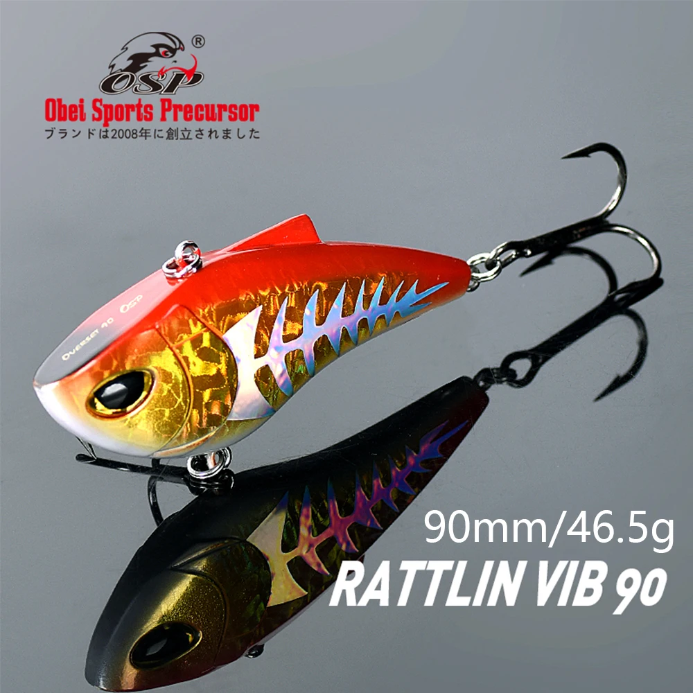 

OSP VIB Fishing Lure Fishing Accessories Professional Obei Sea Fishing Lure 90mm Artificial Wobbler Crankbait Swim Bait Novelty
