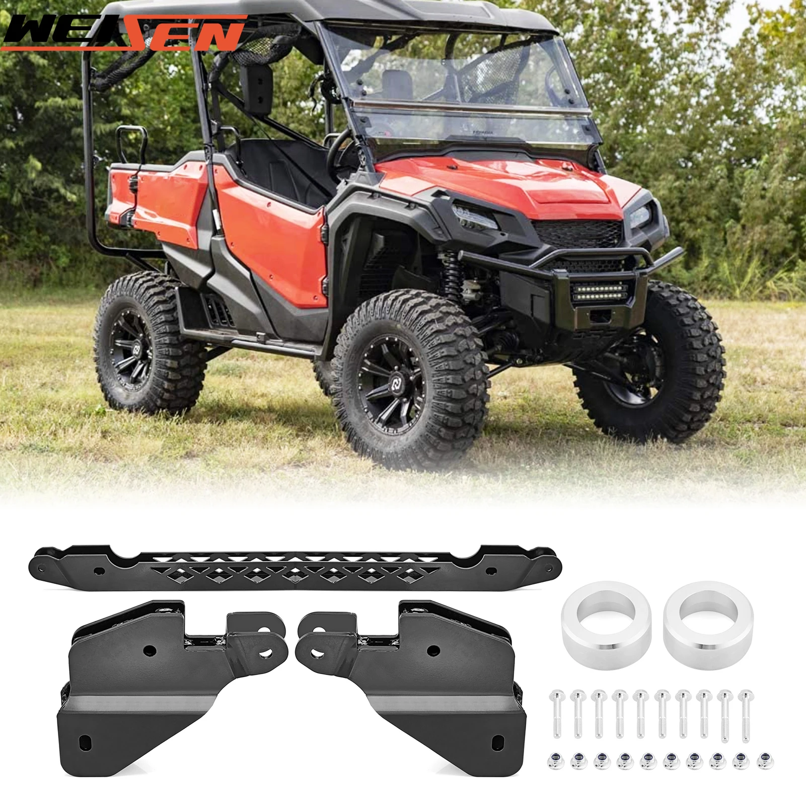 Для Honda Pioneer 1000/1000-5/1000-6 UTV 2016-2024 гг. комплект переднего и заднего подъемника/набор
