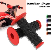 motocross rubber vf 750c handlebar grips bar end fit for honda vf750c universal 22mm 24mm motocycle accessories brake handle bar