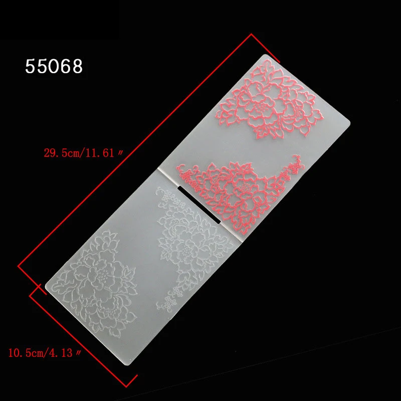 

flower Plastic Embossing folders Background Template for DIY Scrapbooking Crafts Making Photo Album Card Holiday Decor