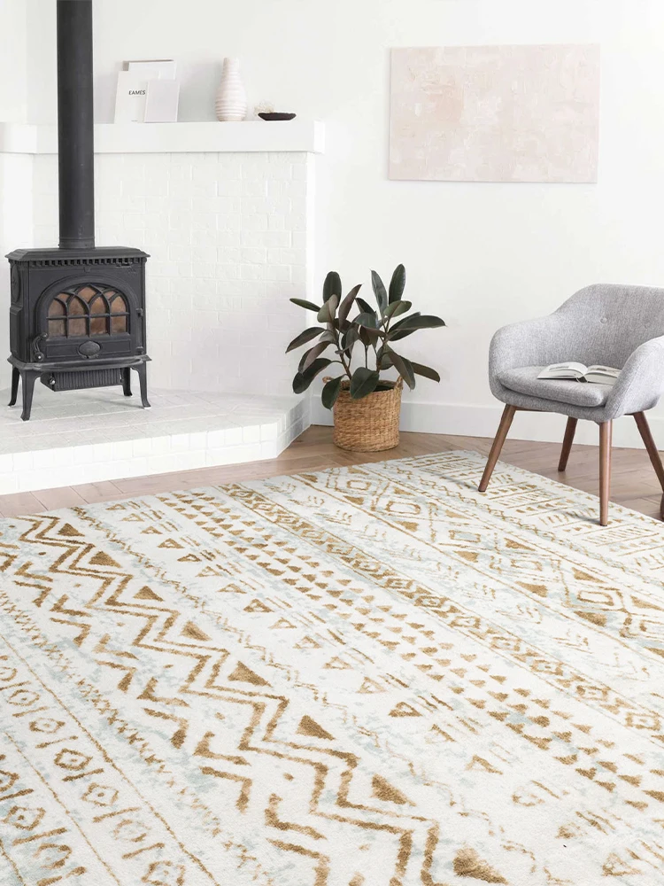 

Nordic simple modern American carpet living room tea table bedroom INS wind bed carpet carpets for living room fluffy rugs