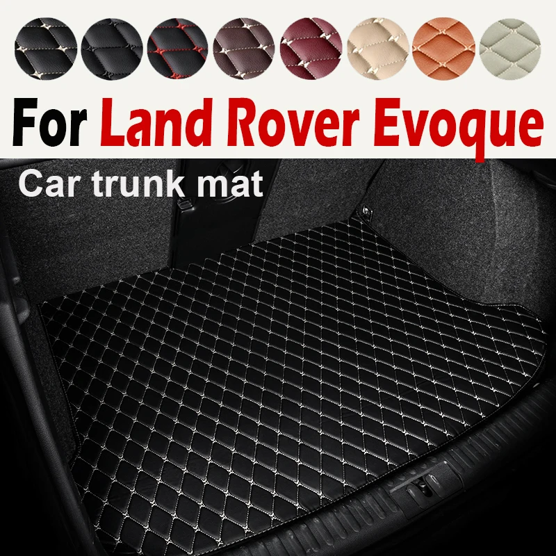 

Car trunk mat for Land Rover Evoque SUV Four doors/Two doors 2012 2013 2014 2015 cargo liner carpet interior accessories cover
