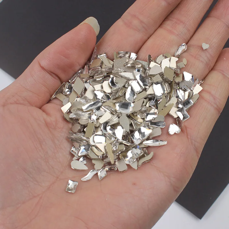 Серия Стразы для дизайна ногтей с плоским кристаллом основной модели