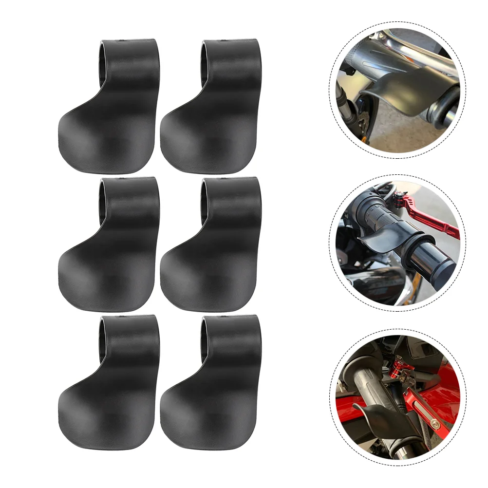 

3 Pairs Throttle Clip Motorcycle Parts Hand Rest Control Grips Black Handles Assist Cruise Controller Manual