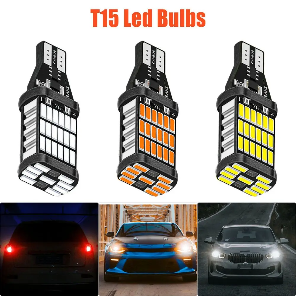 

Lamp T15 1156 1157 7443 7440 Turn Signal Canbus Free Tail Light LED Car Light Turn Signal Bulb Stop Brake Lamp