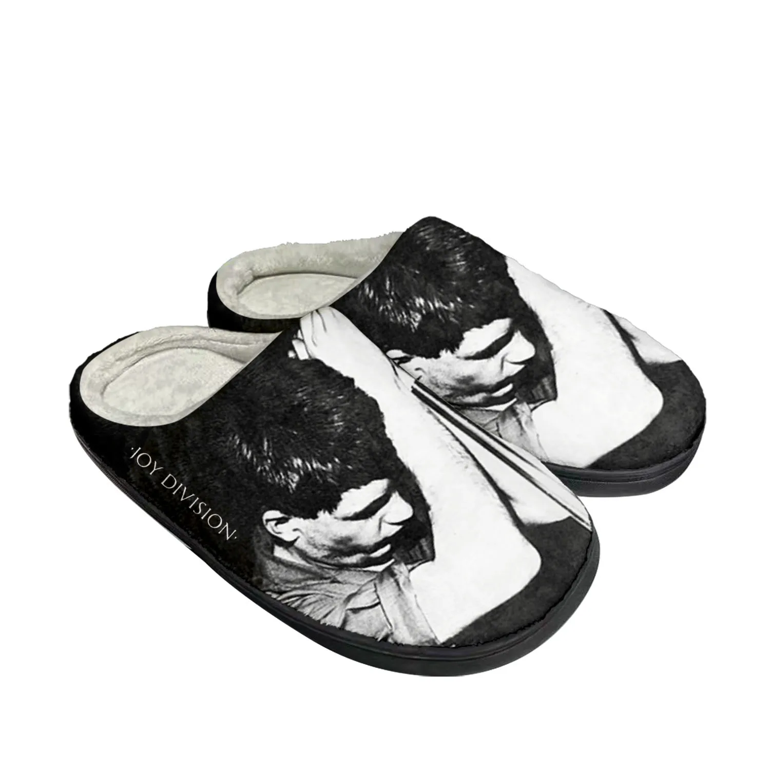 

Joy Division Rock Band Home Cotton Custom Slippers Mens Womens Sandals Plush Bedroom Casual Keep Warm Shoes Thermal Slipper