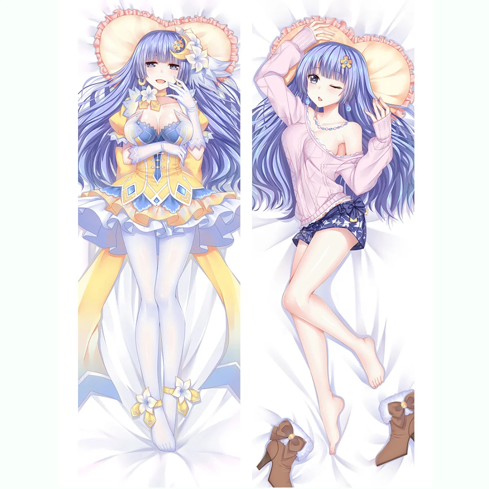

DATE A LIVE Yui Miku Dakimakura Cover Japan Anime Pillowcase Bedding Pillow Full Body Pillow Case