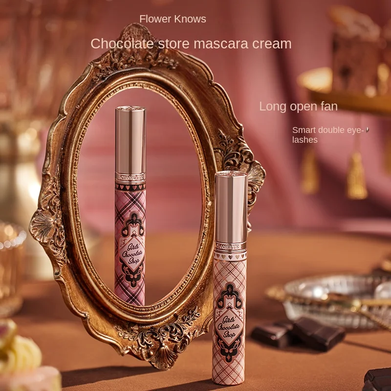 

Chocolate Store Mascara Black Brown with Fiber Small Brush Head