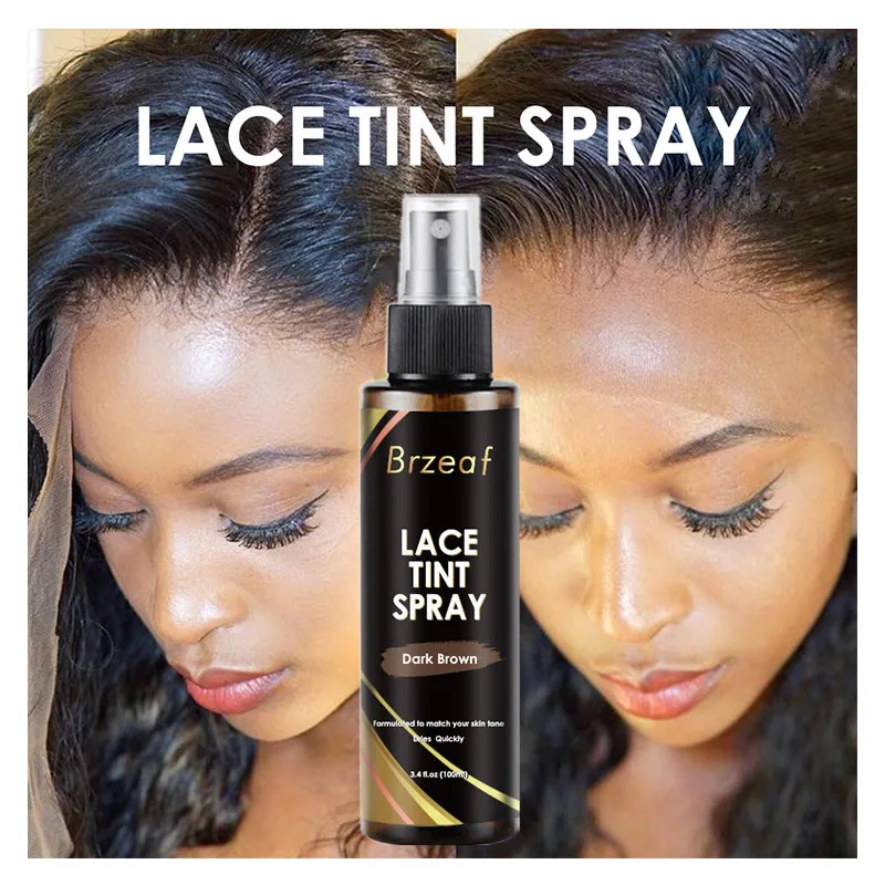 

Lace Tint Spray For Wig 100ml Lace Dye Spray For Lace Wigs Closure Frontal Lace Wig Making Accessories