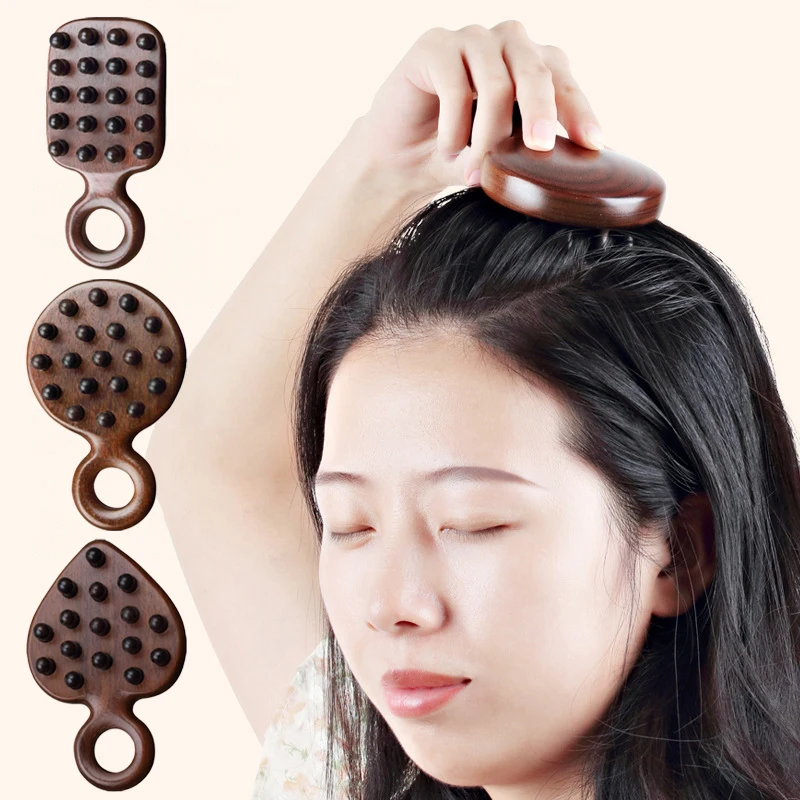 Меридиан кольцо зубная расческа для терапии кожи головы массажная ухода за