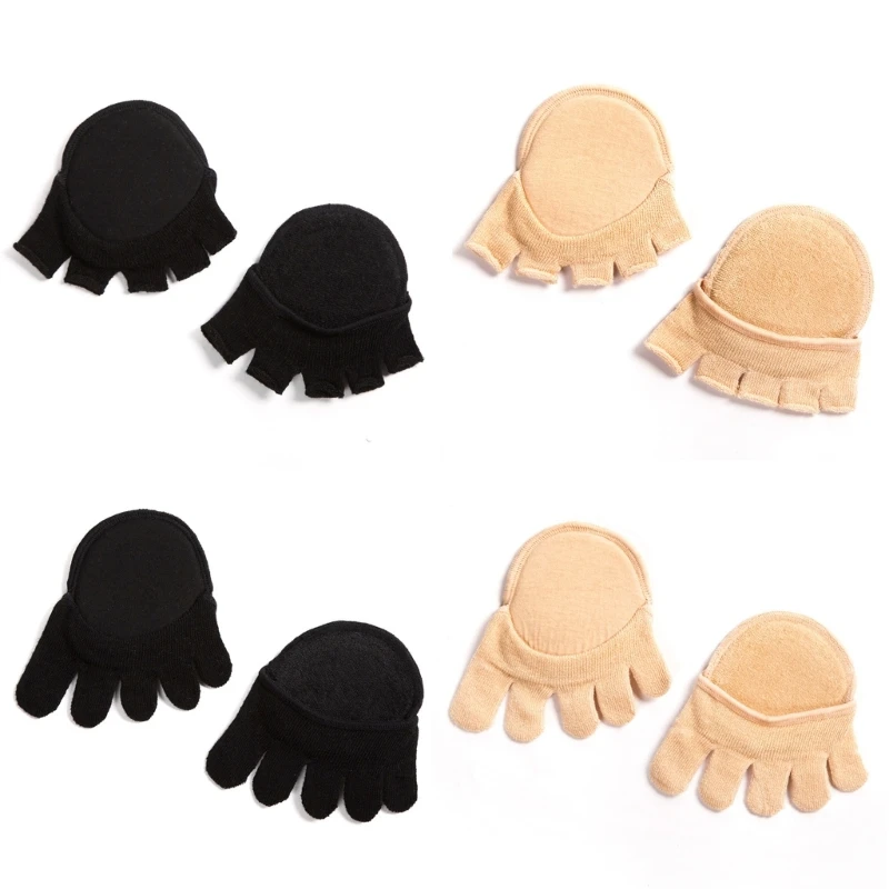 

2 шт., женские стельки для педикюра, с пятью пальцами