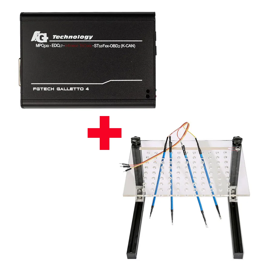 

V54 FGTech Galletto 4 Master Plus LED BDM Frame with 4 Probes Mesh