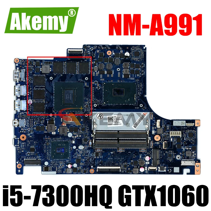 

Материнская плата для ноутбука Lenovo Y520-15IKBM DY520, системная плата для центрального процессора, графический процессор GTX1060 протестирована на 100%