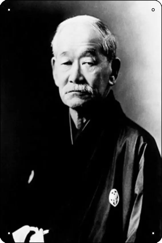 Плакат Jigoro Kano дзюдо металлическая жестяная вывеска забавный домашний