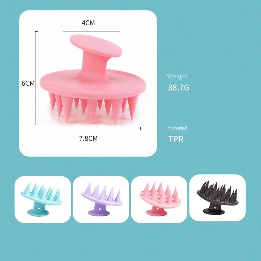 Легко вспениваемая щетка для шампуня отшелушивающий уход за волосами гребень
